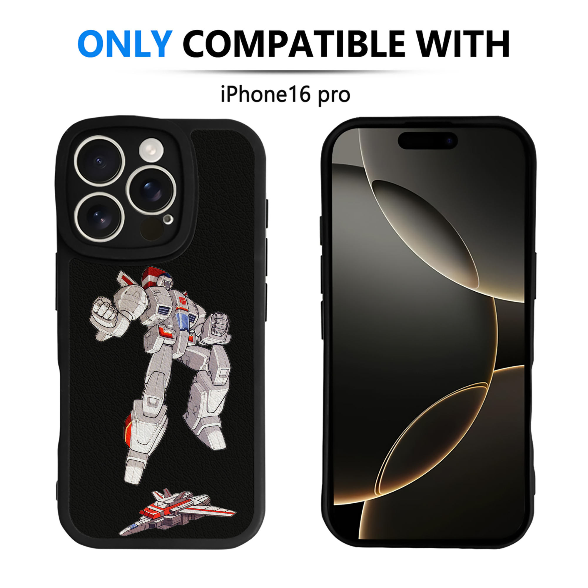 （画像用）  【iPhone 16シリーズ対応】シリコンスマホケース（レザー調） 材質：シリコン